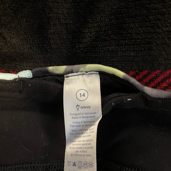 Girls Ivivva Leggings - Picture 3 of 3